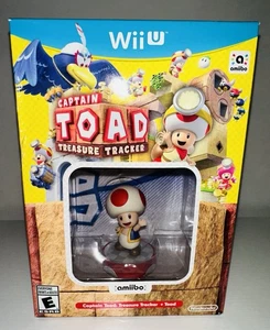 New Amiibo Toad + Captain Toad Treasure Tracker Nintendo Wii U Game 2016 - Picture 1 of 4