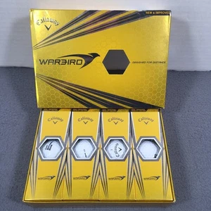 Callaway Warbird Golf Balls 12 Total Distance Ionomer 2 Piece 2017 NEW - Picture 1 of 9
