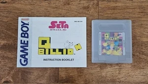 Q Billion (Game Boy, 1990) w/ Manual - Authentic Tested - Picture 1 of 3