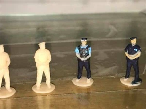 Juego de figuras de policía de Chicago escala 1/87 (pintadas) - Imagen 1 de 6