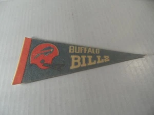 4A-20 Vintage NFL FOOTBALL TEAM felt pennant 9" BUFFALO BILLS - Picture 1 of 4