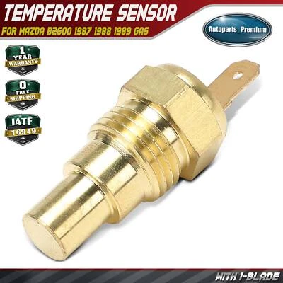 Engine Coolant Temperature Sender for Mazda B2600 1987 1988 1989 GAS With Gauge - Image 1 of 4