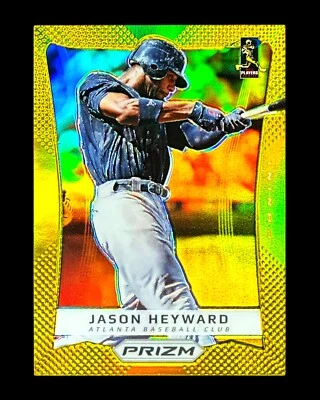 1er año - Panini Prizm Gold 2012/10 - Prizm Gold #10/10 - Jason Heyward #11 Foto 1 de 4