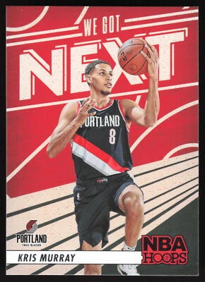 2023-24 Hoops We Got Next #6 Kris Murray Portland Trail Blazers - Image 1 of 2