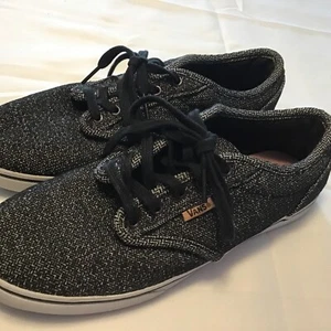 Vans Damen Grau Tweed UltraCush Größe 8 Stil Schwarz Weiß Grau Stoff 721356 - Bild 1 von 6