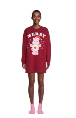 Рождественский комплект из рубашки и носков Grayson Social Juniors Peanuts размер M темно-красный - Изображение 1 из 4