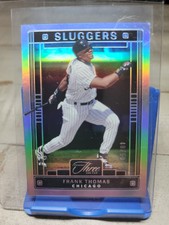 Frank Thomas 2023 Panini Three And Two Sluggers S-FT Card 40/50 White Sox