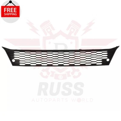 New Front Bumper Lower Grille Black For 2018-2019 Mitsubishi Outlander Sport RVR - Image 1 of 4