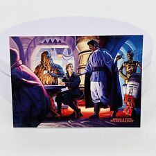 1996 Topps Star Wars Shadows of the Empire Trading Card #5 Reunion On Tatooine