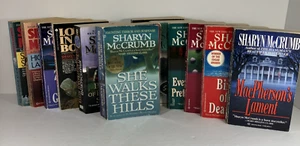 Sharyn McCrumb Lot of 12 Paperback Novels Bimbos Zombies MacPherson and More - Imagen 1 de 15