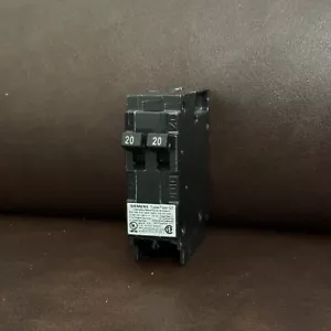 SIEMENS Q2020 ONE POLE CIRCUIT BREAKER 20 AMPS - Picture 1 of 5