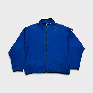 Chaqueta Tommy Hilfiger Vintage Años 90 Polar Para Hombre Grande Azul Cremallera Completa Tommy Flag - Imagen 1 de 11