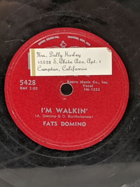 Fats Domino 45 You Win Again bw Ida Jane Imperial VG++