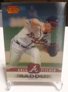 1996 Pinnacle Sportflix #8 Greg Maddux IN MOTION Atlanta Braves HALL OF FAME MNT