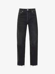 Citizens of Humanity FLORENCE WIDE Black Straight Leg Mid Rise Jeans W23 XXS NEW - Picture 1 of 17