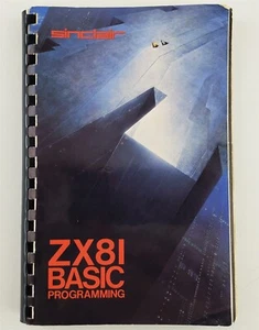 Sinclair ZX81 Basic Programming Sinclair Research Limited Used - Picture 1 of 9
