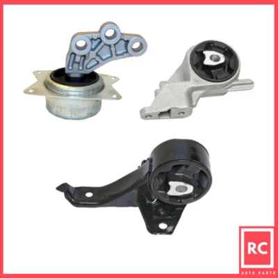 Juego de 3 piezas de montaje de transmisión para Chevrolet Malibu 2004-2007 2,2 L Foto 1 de 4