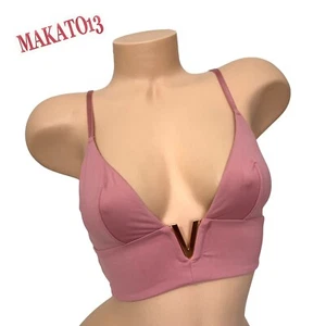 Sujetador Bralette Victorias Secret PEQUEÑO Ilusiones Muy Sexy Suave Hardware en V - Imagen 1 de 6