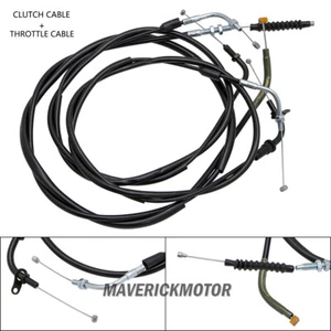 Extended Clutch Cable Throttle Wire For Yamaha V-Star XVS / DS 400 650 DragStar - Bild 1 von 16