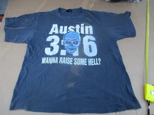 Vintage WWF Stone Cold Steve Austin 3:16 Wanna Raise Some Hell Yeah T Shirt 1998 - Picture 1 of 24