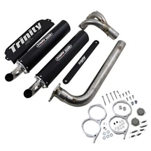 Trinity Racing Exhaust - Black - RZR Pro XP TR-4174D-BK - Picture 1 of 3