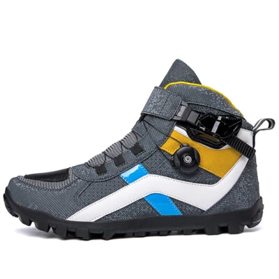 Outdoor Motorcycle Riding Boots Motorcross Off-road Shoes Racing Men's Sneakers - Image 1 of 4