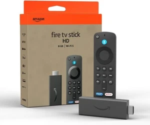 Fire TV Stick HD Amazon Streaming Wi-Fi 5 Dolby Vision Telecomando Vocale Alexa - Bild 1 von 7