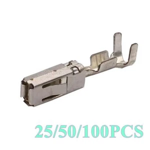 TE AMP MCP2.8 Automotive Crimp Female Pin Terminals 20-17AWG 1-968849-1 - Picture 1 of 3