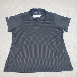 Antigua Golf Shirt Women's XL Polo Black Desert Dry - Picture 1 of 8
