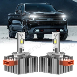 Fit 2016-20 Chevrolet Silverado Xenon D5S Bulb LED Head Light Lamp Kit Hi/Low - Bild 1 von 8