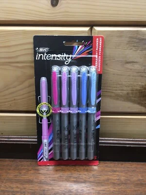  BIC 强度标记笔 超细尖,多色,永久  — 第 1/2 张图片