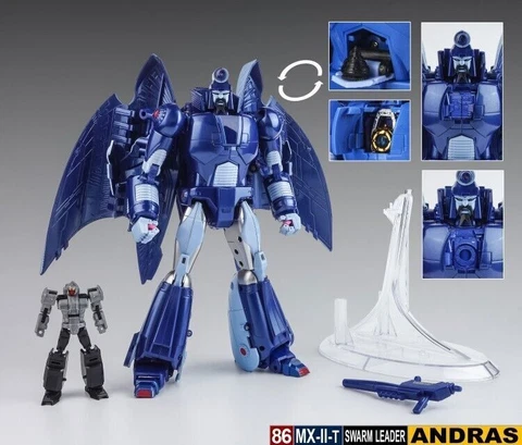 X-TRANSBOTS toys MX2T Master X Series MX-II-T Andras MP Scourge toy 24cm Cover