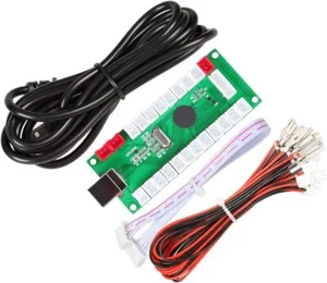 Zero Delay USB Encoder To PC Games Controllers For Arcade Sanwa Kits Parts Mame - Picture 1 of 8