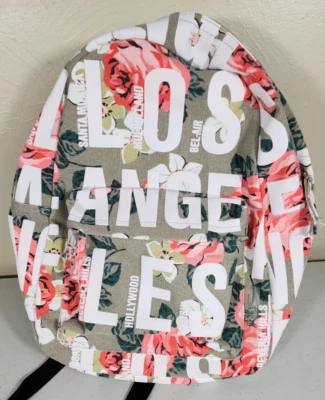 Mochila de lona Robin Ruth City Bag Collection BOLD LETTER Los Angeles Foto 1 de 4