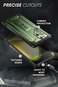 SUPCASE Military-Grade Protection Case For Galaxy S23Ultra / S22Ultra Back Cover - Picture 1 of 18
