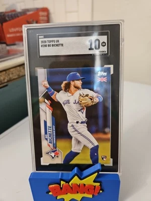 2020 Topps UK Edition - Bo Bichette #200 (RC) - Image 1 of 2