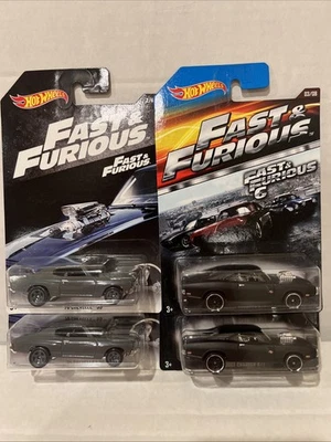 Hot Wheels 70 DODGE CHARGER R/T Fast & Furious 6 70’ Chevelle SS Walmart VHTF - Image 1 of 4