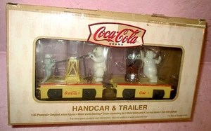 Coche de mano y remolque K-Line K2625-02B Coca Cola Oso polar con caja PROBADO - Imagen 1 de 6