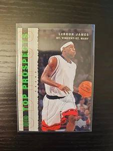 2003-04 Upper Deck UD Top Prospects - LeBron James #55 (RC) - Imagen 1 de 2