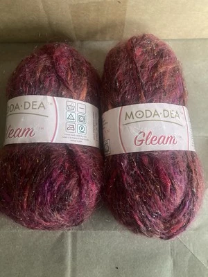 Moda DEA Rubelite #3903 Gleam 76 yd 1.76 oz Yarn Bulky 5 - Image 1 of 3