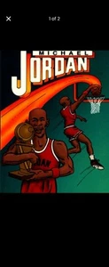 Michael Jordan Basketball Card Bulls NBA, "Error" Scottie Pippen Stats on back - Picture 1 of 6