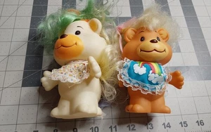2 Hair Bears 5,5" Actionfigur Lanard 1984 - Bild 1 von 4