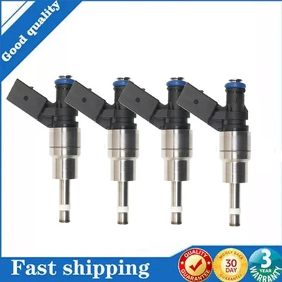 Juego de 4 inyectores de combustible para Audi A3 A4 Seat Leon Exeo VW Beetle Jetta Passat Eos Foto 1 de 4