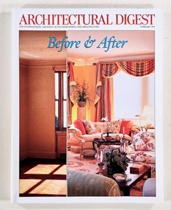 1999 Feb ARCHITECTURAL DIGEST "Before & After" HELL'S KITCHEN REMAKE Seaside &c - Picture 1 of 9