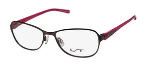 NEW LIGHTEC 6961L EYEGLASSES 52-16-135 FULL-RIM OVAL METAL & PLASTIC UNISEX - Picture 1 of 8