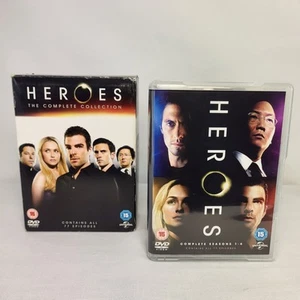 HEROES THE COMPLETE COLLECTION SEASONS 1 2 3 4 DVD BOXSET OFFICIAL 77 EPISODES - Picture 1 of 12