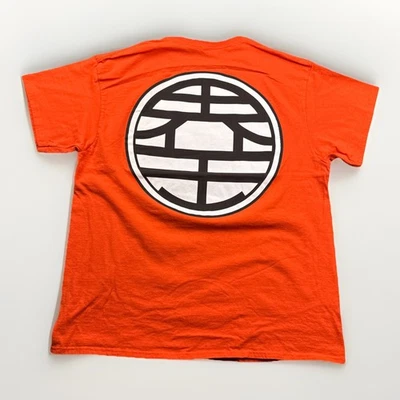 Camiseta Retro Dragon Ball Z Goku Kame Naranja Talla XL Doble Cara Gráfico Usada en Excelente Condición Foto 1 de 4