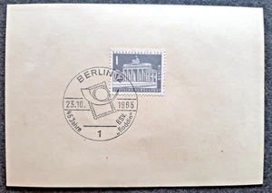 Berlin 45 Jahre B.S.V. "Boddin" Stempel vom 23.10.1965 - Bild 1 von 2