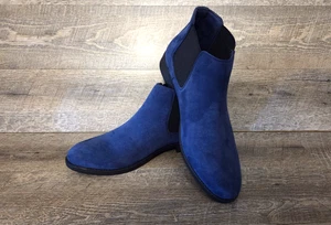 Botas de gamuza sintética Alberto Fellini Sherlock-01R para hombre talla 11 - nuevas con etiquetas - Imagen 1 de 16