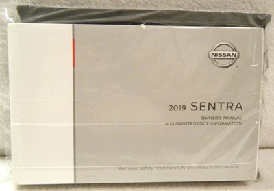 2019 Nissan Sentra Owners Manual Guide Book Set *NEW CONDITION   **FAST SHIP - Image 1 of 4